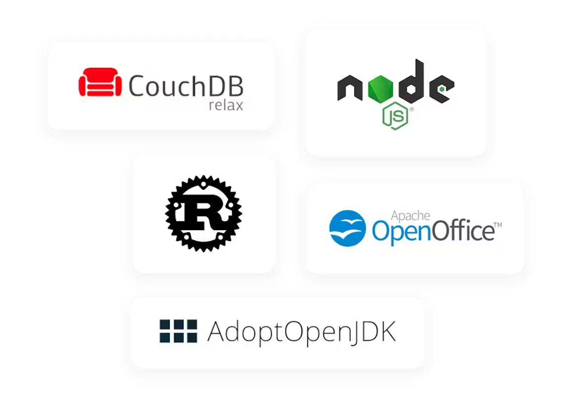 Open source customer logos