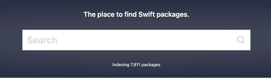 Swift Search Bar