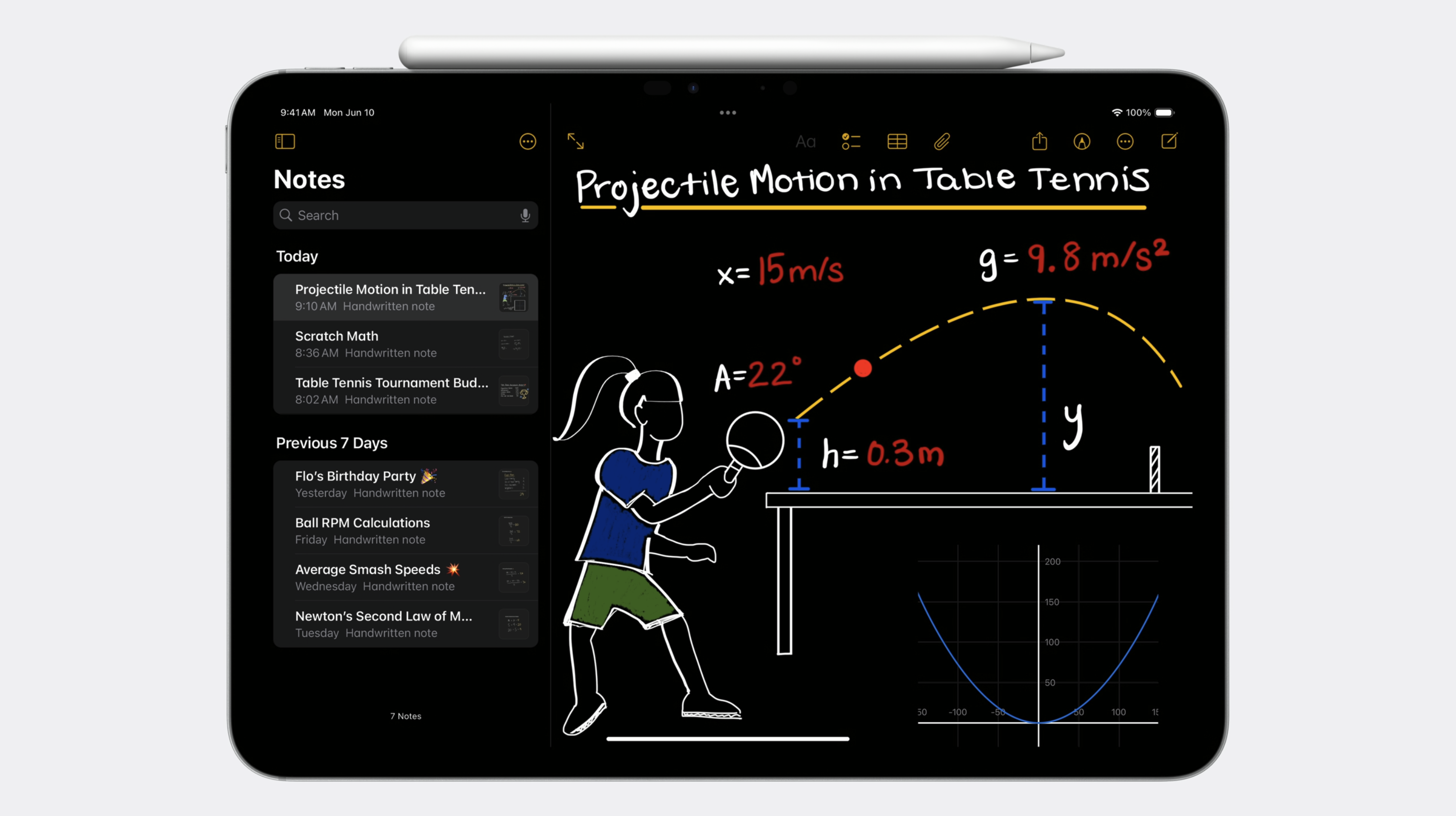 WWDC 2024 iPadOS 18 Math Notes