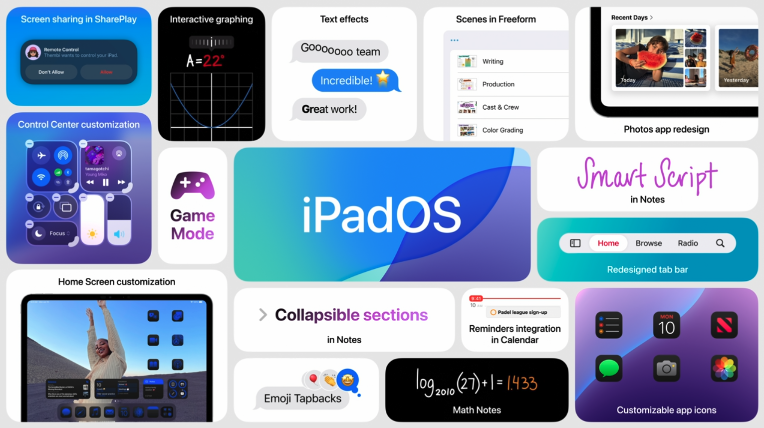 WWDC 2024 iPadOS 18 details